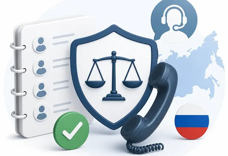 Как законно использовать базу контактов для холодных звонков в России?