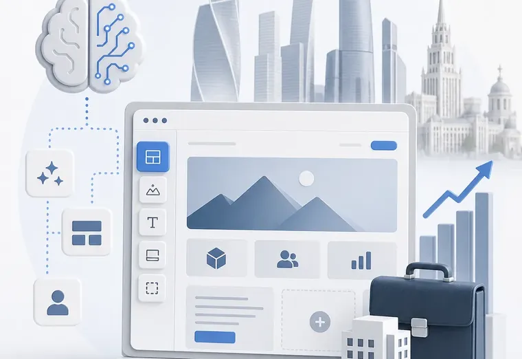 Какой конструктор сайтов с AI-оптимизацией подходит для B2B в Москве