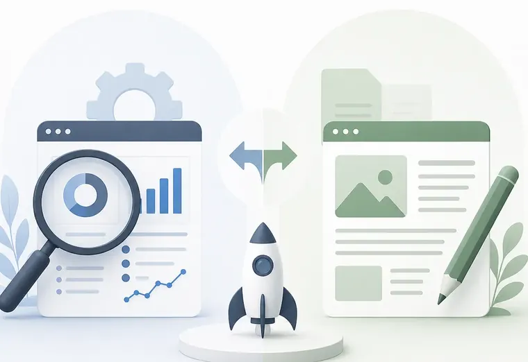Сравнение SEO-аудита и контент-менеджмента: что выбрать для стартапа?