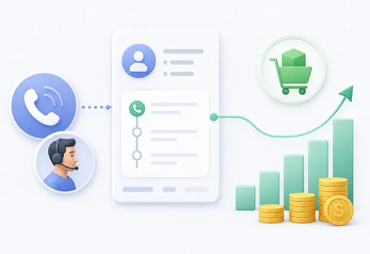 Как связать исходящие звонки с выручкой от допродаж в CRM?