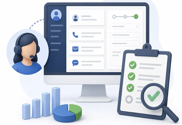 Что такое контроль заполнения CRM в услуге «колл центр»?