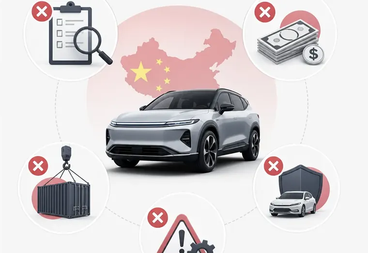 Топ-5 распространенных ошибок при покупке авто из Китая на заказ