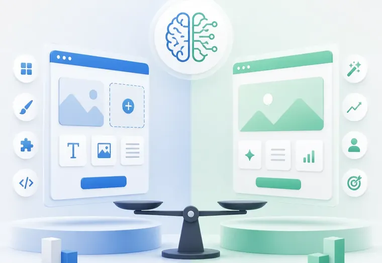 Сравнение конструкторов сайтов с AI-оптимизацией: что выбрать для бизнеса?