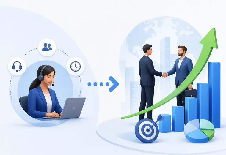 Почему аутсорсинг колл-центра помогает увеличить продажи в B2B