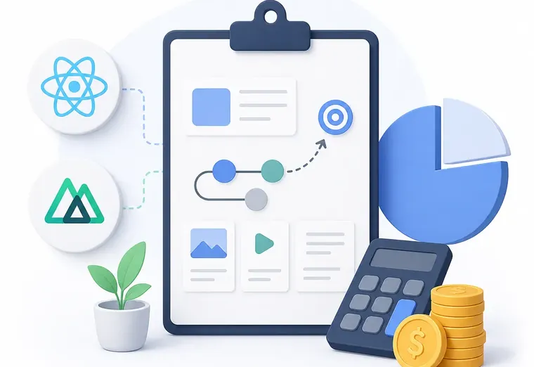 Сколько стоит разработка контент-стратегии для проекта на React и Nuxt?