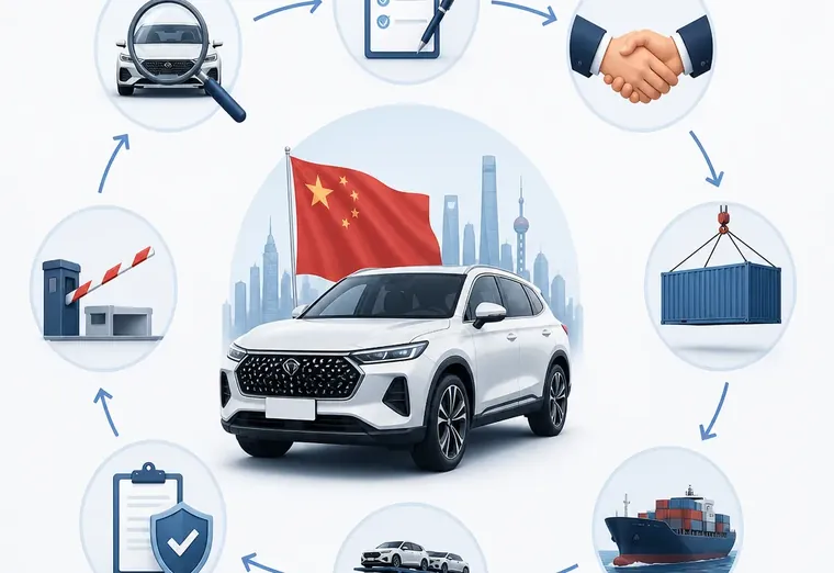 Пошаговая инструкция по заказу авто из Китая под ключ