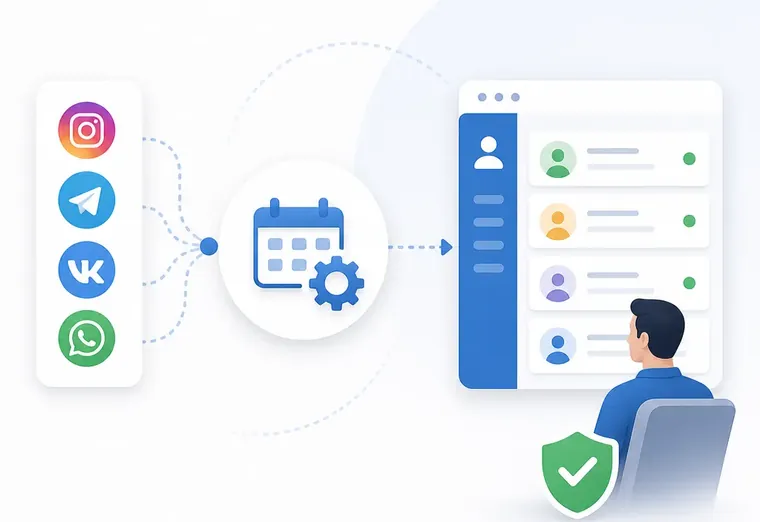 Как интегрировать автопостинг с CRM чтобы менеджеры не теряли заявки