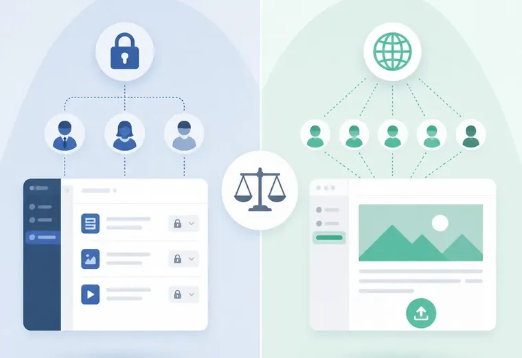 Ролевой доступ vs свободная публикация: что удобнее для CMS?