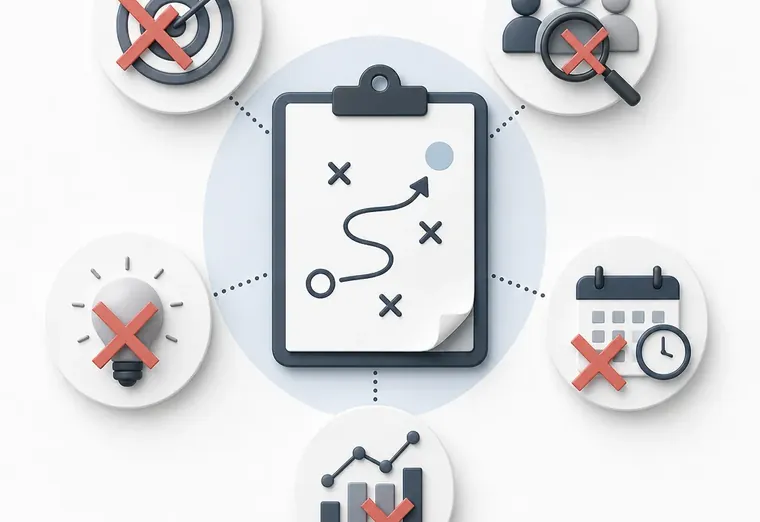5 ошибок при создании контент-стратегии: как их избежать