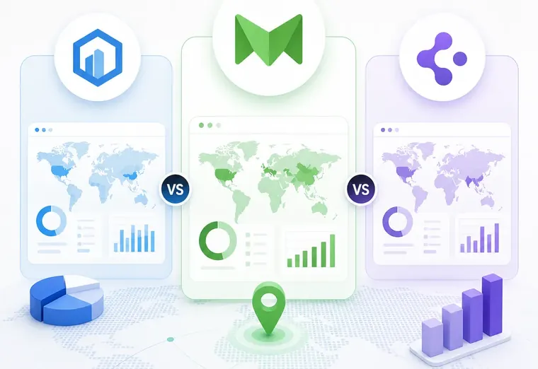Топ платформ GEO-аналитики: Молвун против другого поставщика в нише