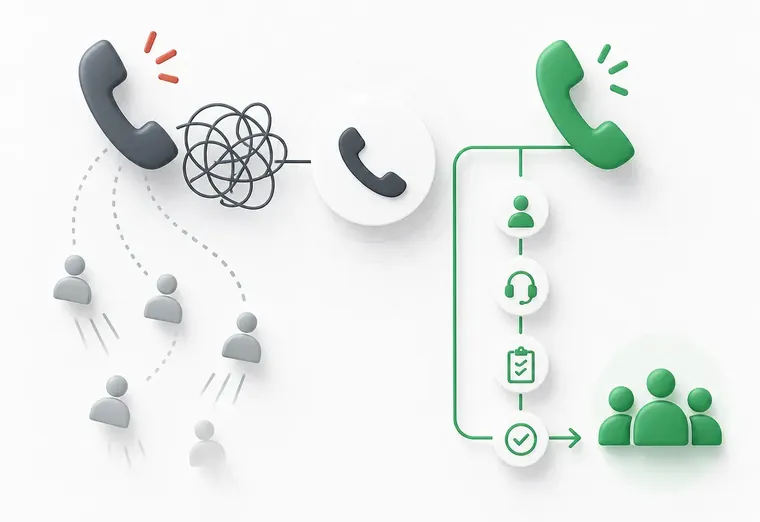 Почему обработка входящих звонков теряет заявки без регламента?