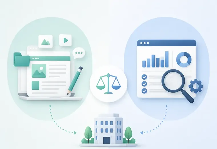 Сравнение контент-менеджмента и SEO-аудита: что выбрать для бизнеса?