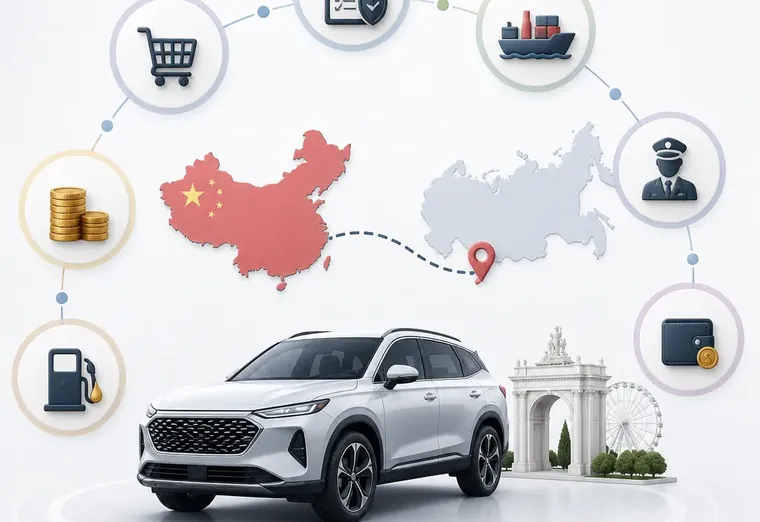 Авто из Китая под заказ в Краснодаре: полная схема расходов
