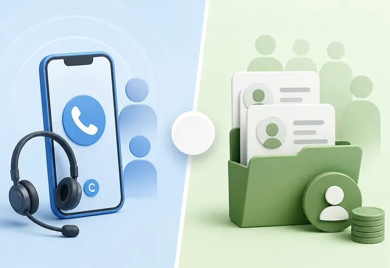 Исходящие звонки vs продажа контактов: что выбрать для поиска клиентов?