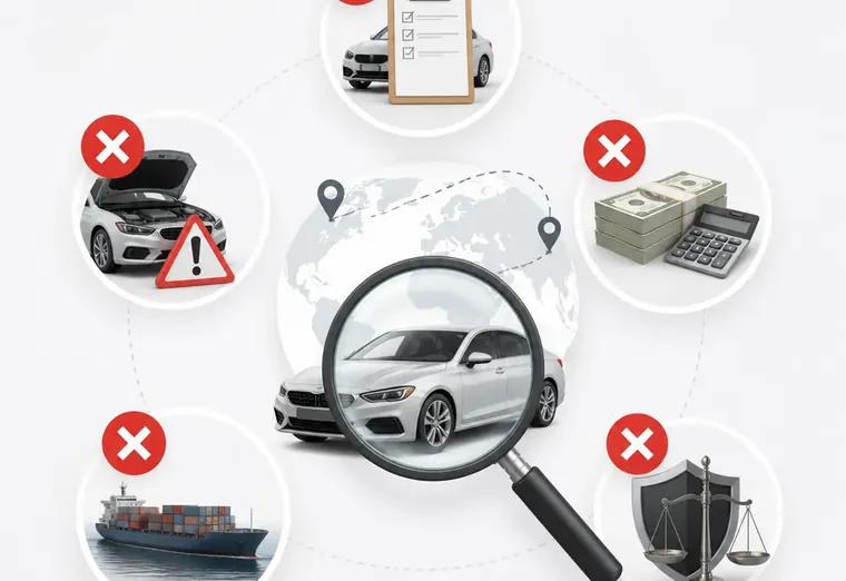 Топ-5 ошибок при подборе авто из-за границы