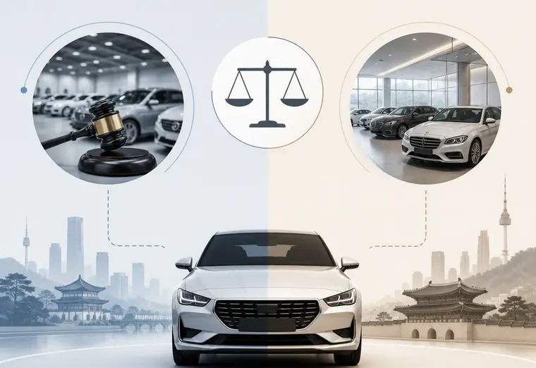 Сравнение способов покупки авто из Кореи: аукцион или дилер?