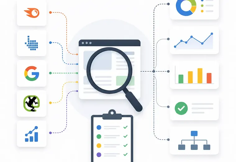 Сравнение SEO-инструментов: какие данные нужны для аудита сайта?