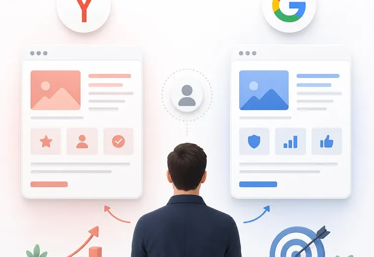 Зачем эксперту отдельные страницы услуг для Яндекса и Google?