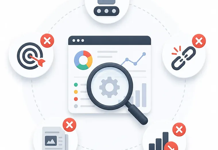 5 типичных ошибок при проведении SEO аудита
