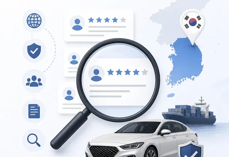 Как проверить отзывы о компании перед заказом авто из Кореи?