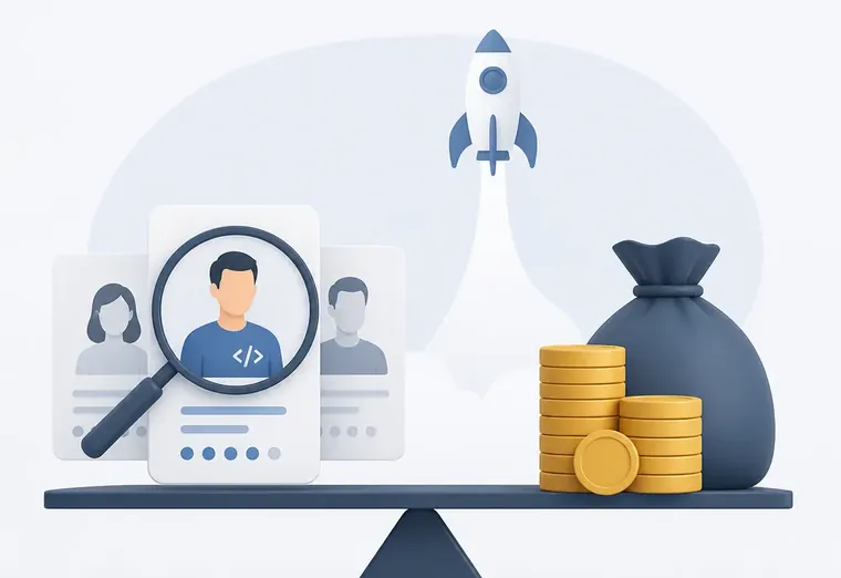 Сколько стоит аутсорс подбора разработчиков для IT-стартапа?
