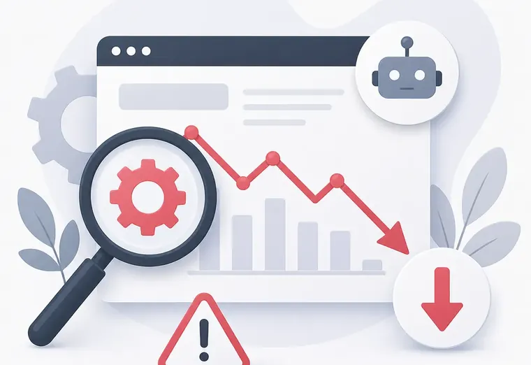 Проблемы с SEO на сайте: что делать, если позиции упали?