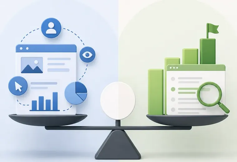 Сбор поведенческих данных vs анализ позиций: что важнее для SEO?