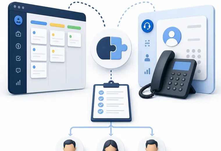 Интеграция amoCRM с телефонией: план для отдела продаж