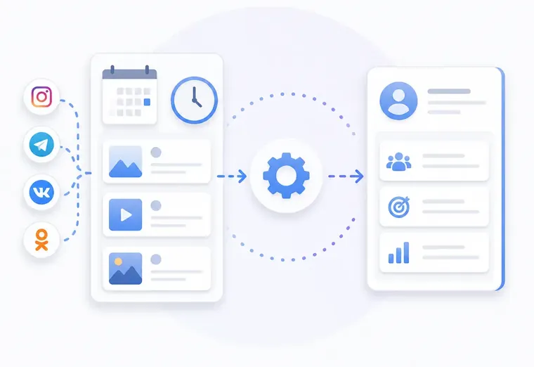 Как настроить интеграцию автопостинга с CRM