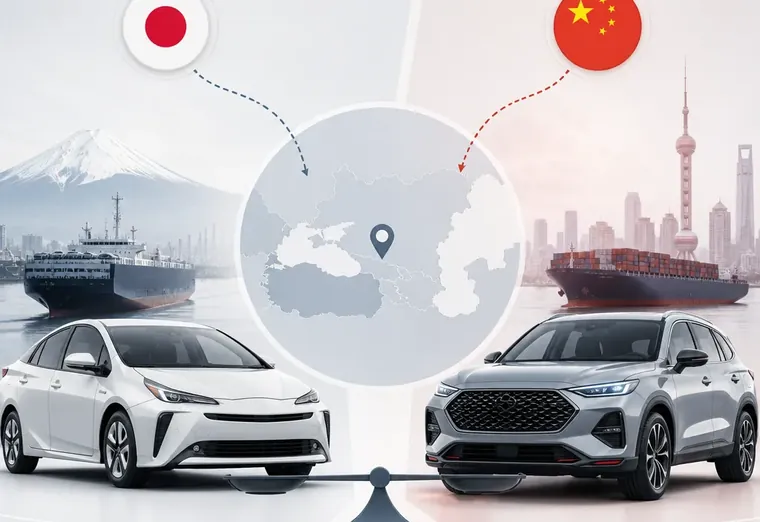 Авто из Японии под заказ vs авто из Китая: что выгоднее для ЮФО в 2025