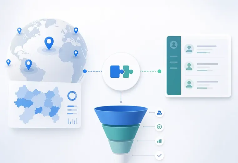 Как интегрировать GEO-аналитику с CRM для воронки