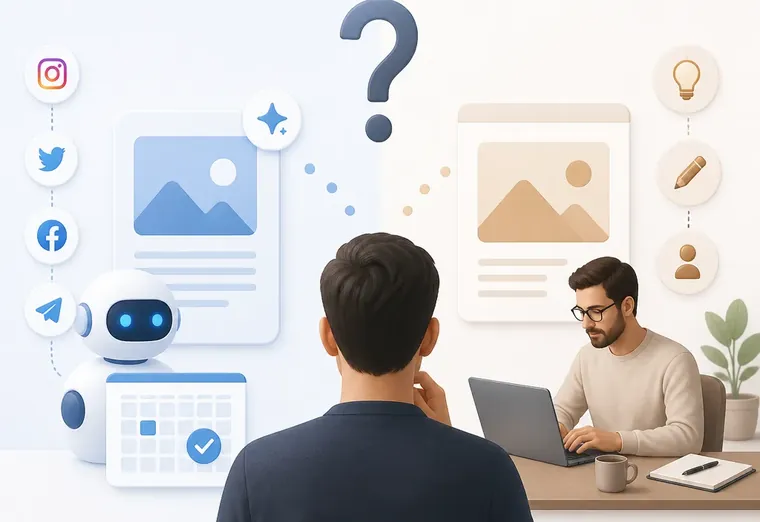 Нужен ли фрилансер для генерации AI-контента и автопостинга?