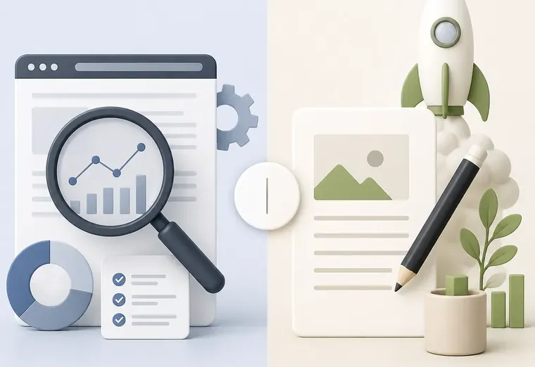 SEO-аудит сайтов или Копирайтинг текстов для стартапа
