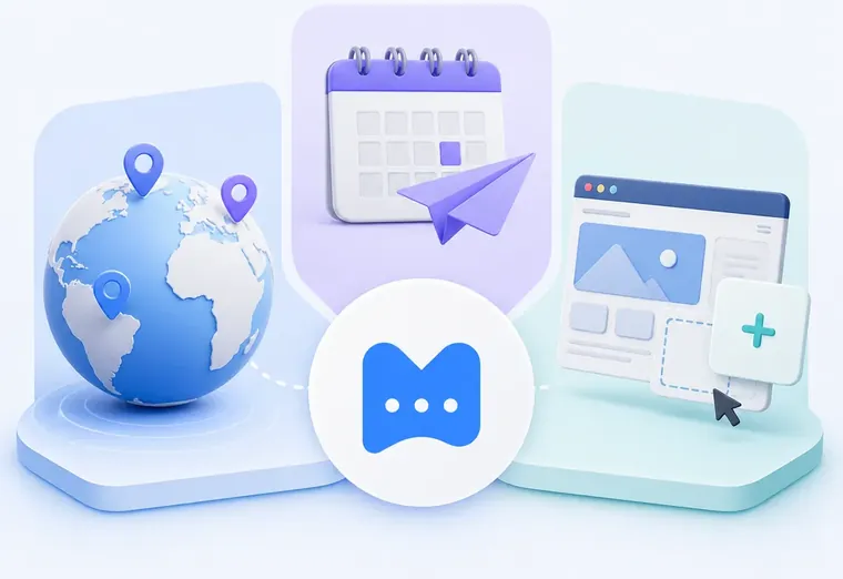 Обзор направлений Молвун: GEO-мониторинг, автопостинг и конструктор сайтов