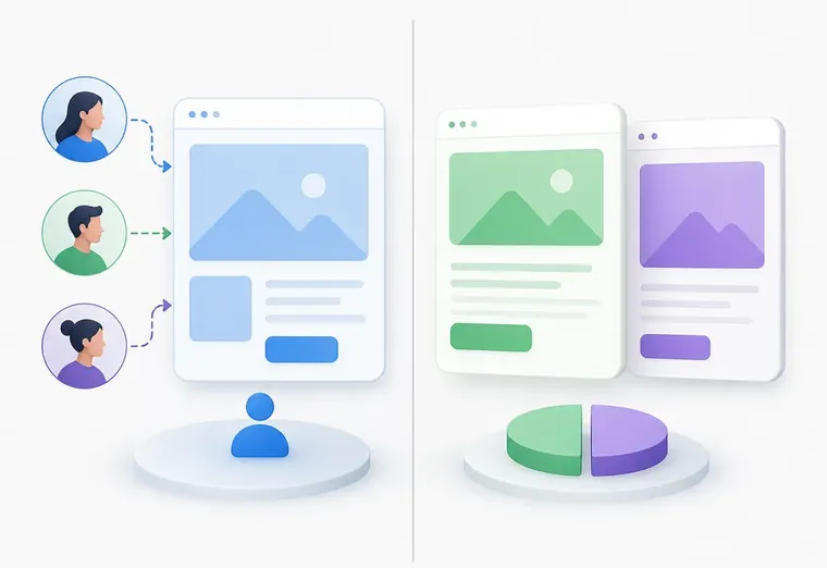 Чем отличается персонализация SEO-лендинга от A/B-тестов?