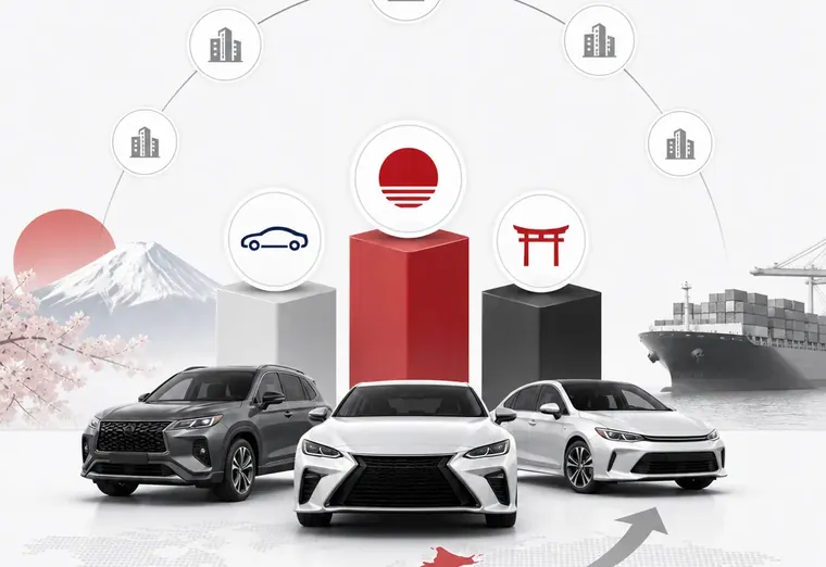 Топ-7 компаний по импорту авто из Японии в 2025: InCars vs другой поставщик в нише vs ещё один игрок рынка