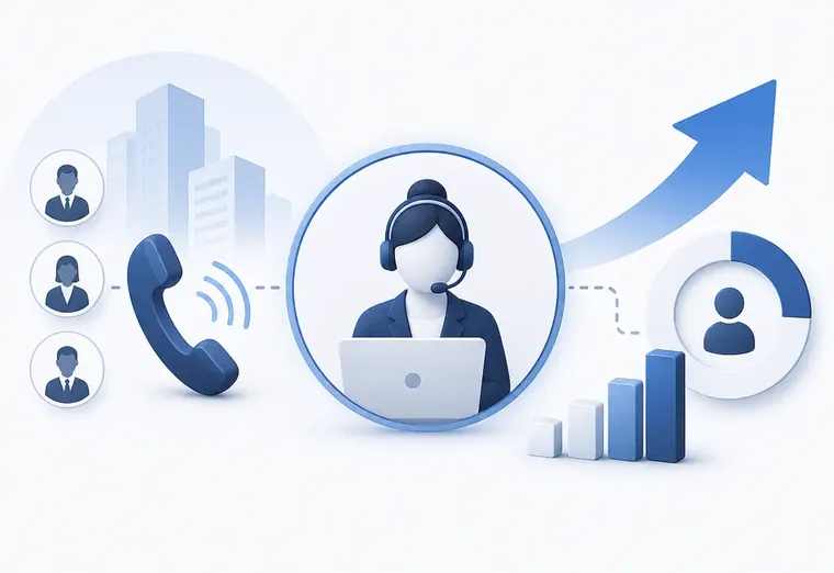 Аутсорсинг колл-центра для B2B: как повысить конверсию входящих звонков
