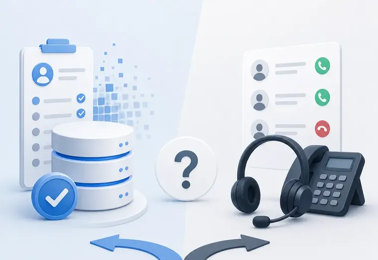 Актуализация баз данных vs исходящие звонки: что выбрать B2B-компании?