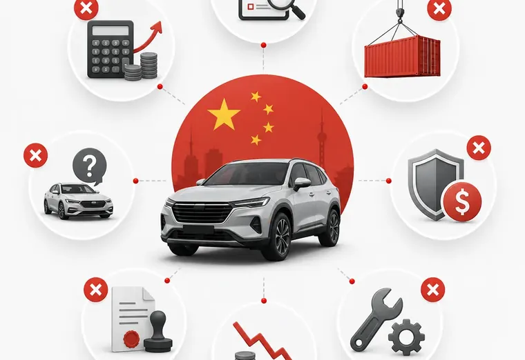 Топ-7 ошибок при заказе авто из Китая которые увеличивают бюджет
