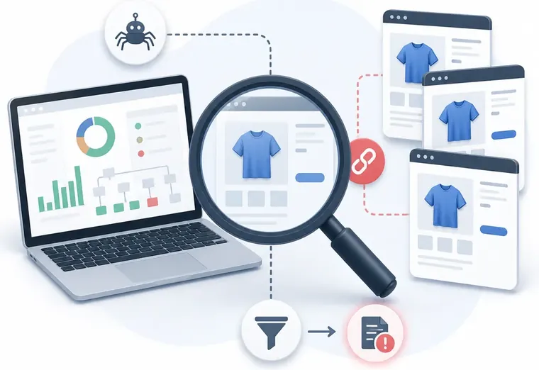 Как SEO-аудит сайтов выявляет дубли страниц с товарами?