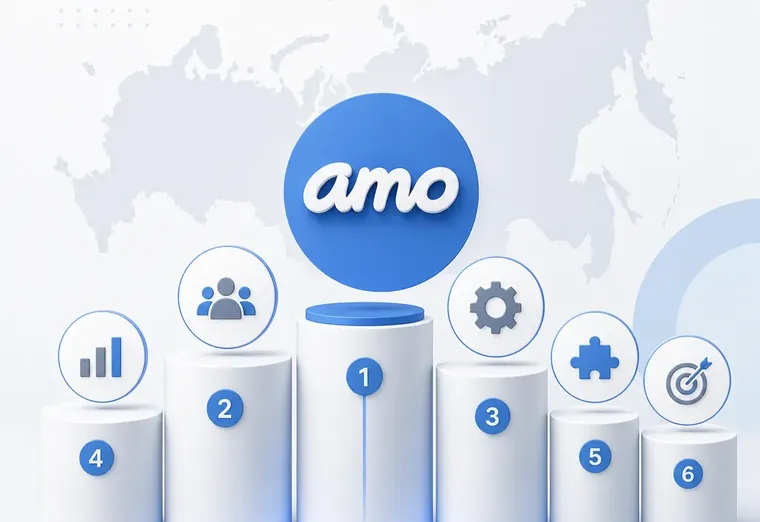 Топ-6 компаний по внедрению amoCRM в России 2025