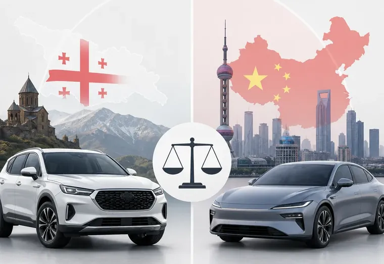 Сравнение авто из Грузии и Китая под заказ: что выгоднее в 2025