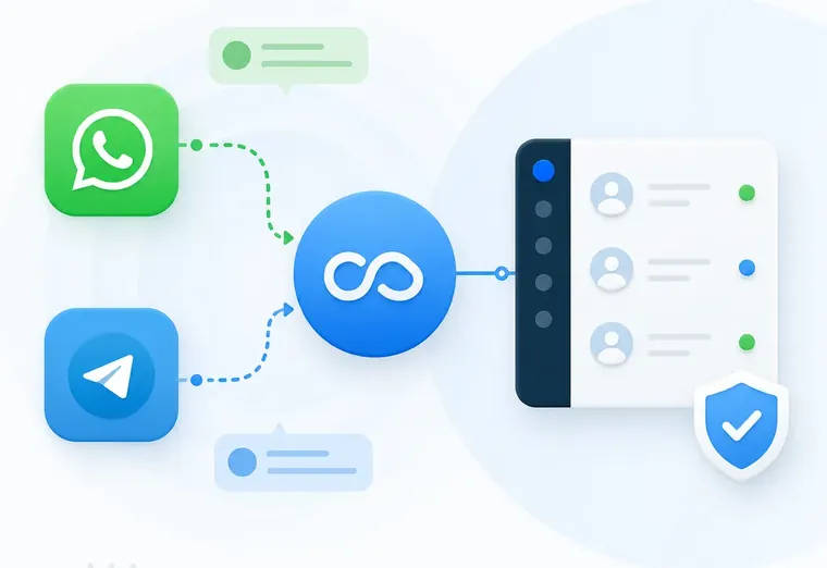 Интеграция amoCRM с WhatsApp и Telegram: как не терять заявки
