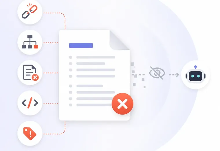 5 ошибок в llms.txt, из-за которых SaaS-сайт теряет AI-видимость