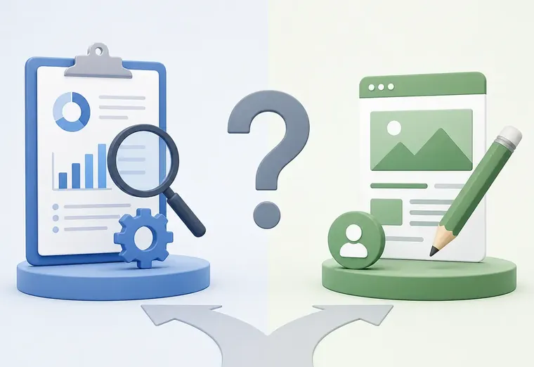 SEO-аудит vs контент-стратегия: что заказать первым для сайта?