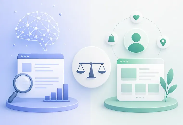 SEO-оптимизация для нейросетей vs персонализация UX: что выбрать?