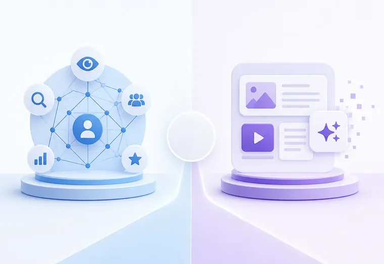 Платформа видимости в нейросетях vs генерация контента ИИ: что выбрать?