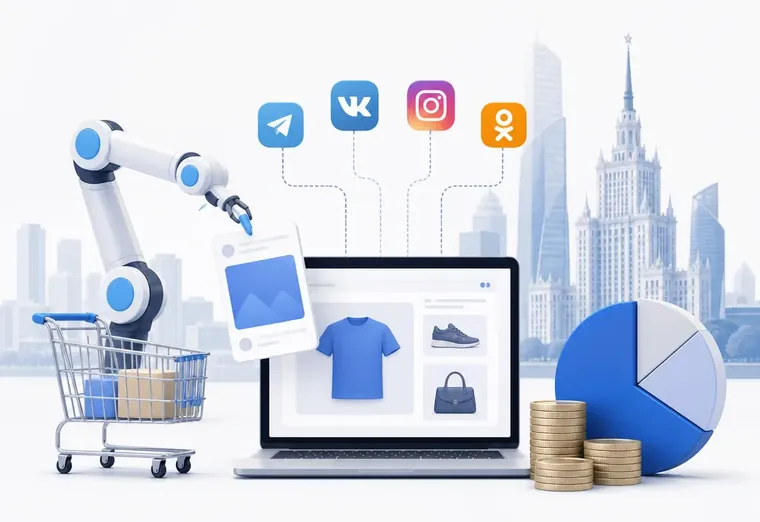 Какой бюджет на автопостинг для e-commerce в Москве