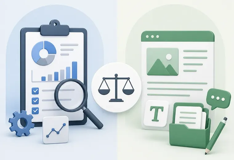 Сравнение SEO-аудита и контент-менеджмента: что лучше выбрать?