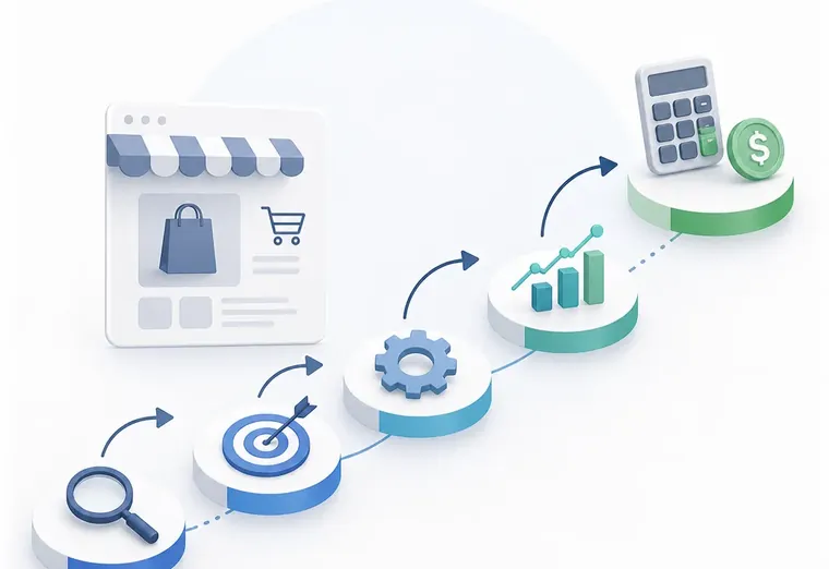 Пошаговый план GEO для расчёта окупаемости в e-commerce